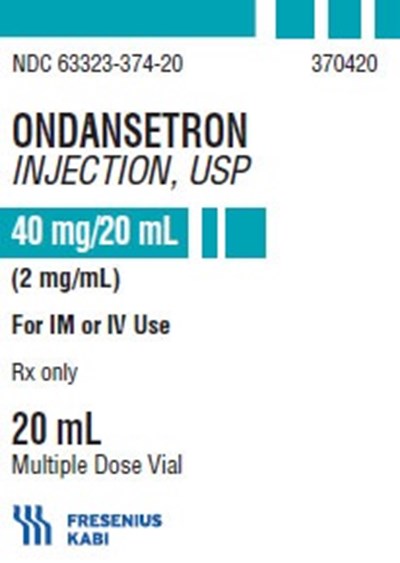 Box Label (63323 0374 20 Ondansetron Inj. Box Label)
